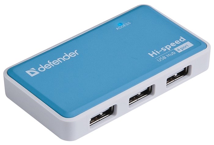 USB-HUB DEFENDER Quadro (83503) USB2 4 Port