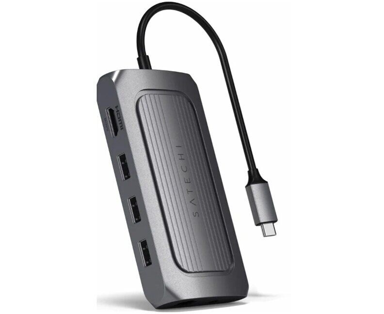 Адаптер Satechi ST-U4 MA3 M USB4 Multiport Adapter with 8 K HDMI Space Gray