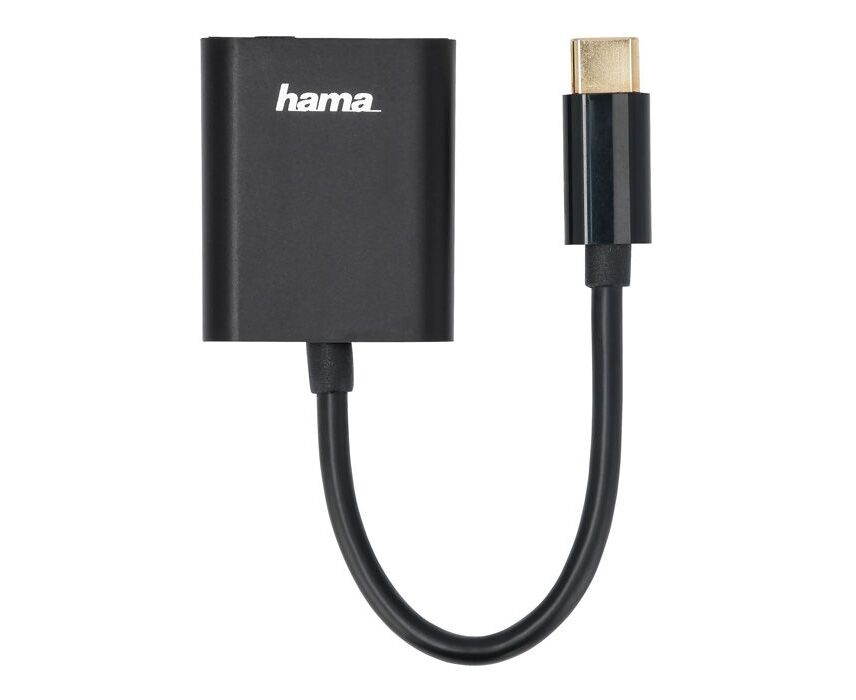 Разветвитель USB 2.0 Hama 1порт. черный (00135748)