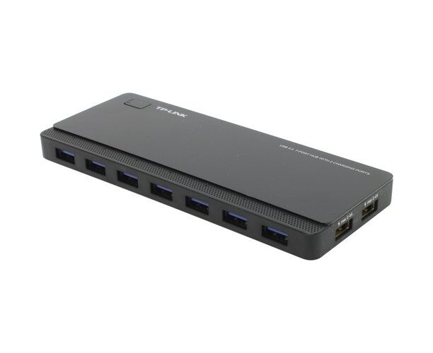 Концентратор USB3.0 TP-LINK UH720, 7 портов USB3.0 + 2 заряжающих порта по 2.4 А