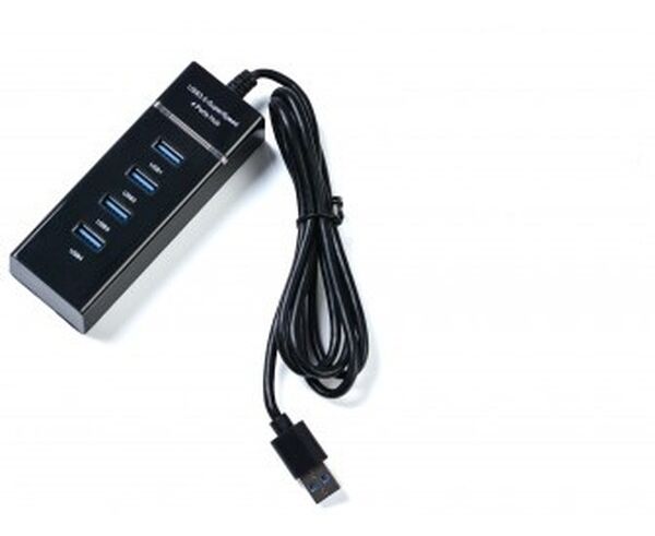 USB-Хаб (концентратор) KS-is KS-727 4x USB 2.0 F в USB 2.0 Type A M 1.2м