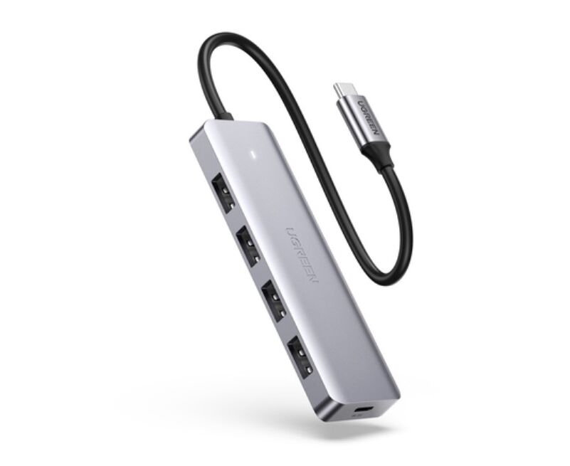 USB Hub Ugreen CM219 (70336) серый