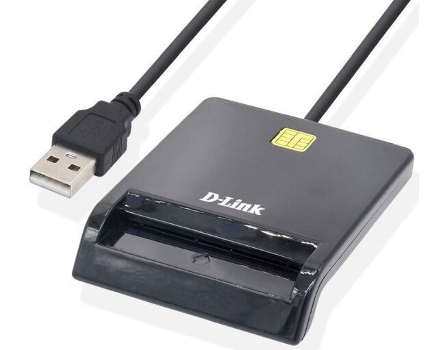 Кардридер D-Link DCR-100 (DCR-100/B1 A) USB 2.0 CCID1 Type-A