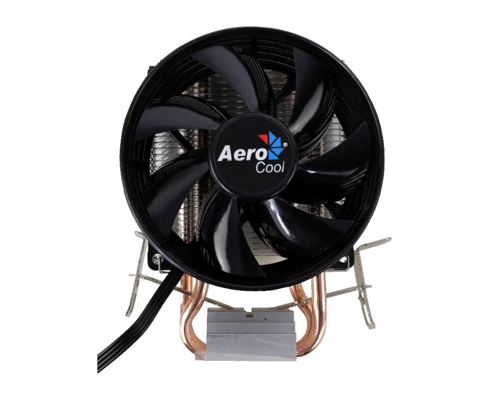 Охладитель Aero Cool Verkho 2, S115x/775, SAM3+/FM2+/K8, TPD 110 W, 2 теплотрубки, PWM, 800-2000rpm, (4710700955888)