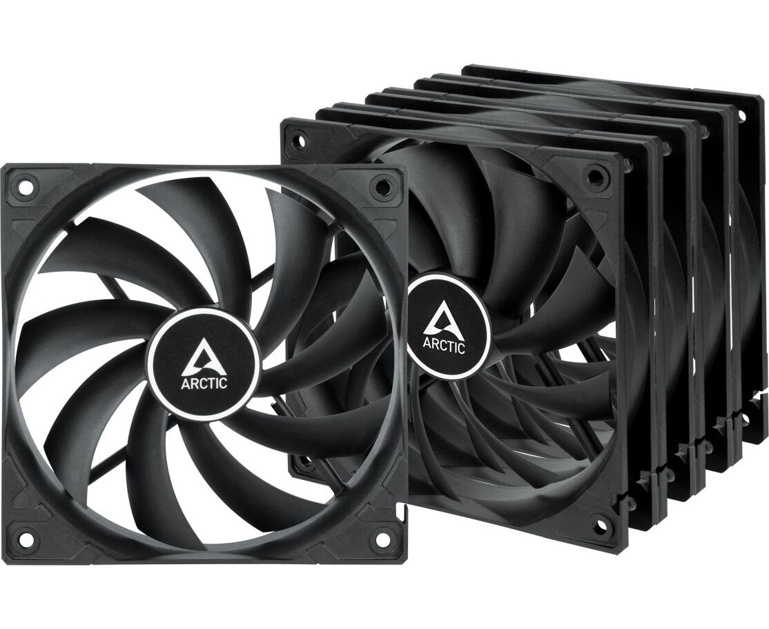 Вентилятор ARCTIC F12 Value pack Black (5pc) (ACFAN00248 A)