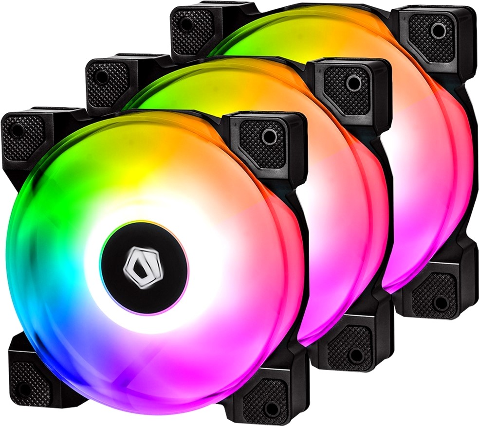 Вентилятор ID-Cooling DF-12025-ARGB TRIO