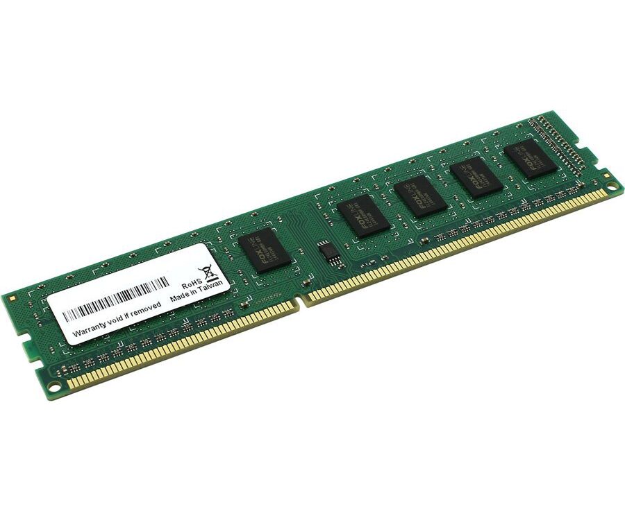 RAM 4 GB DDR3-1600 PC3-12800 Foxconn Foxline, CL11, LV 1.35 V (FL1600 D3 U11 SL-4 G)