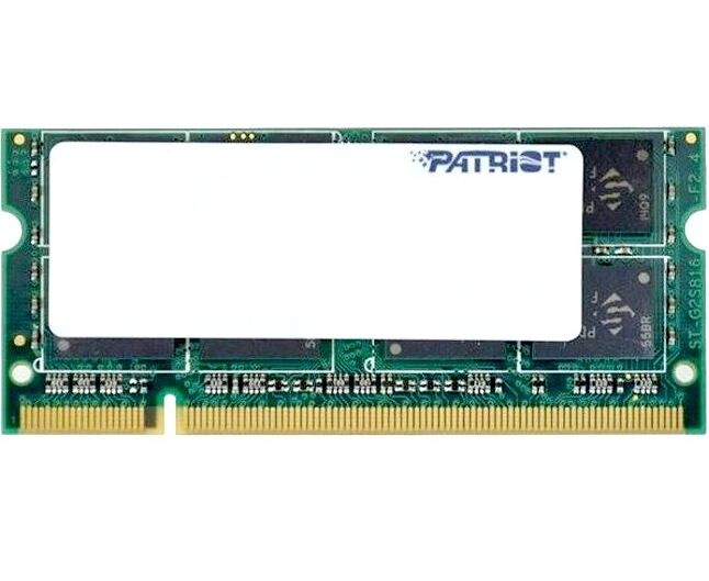 ОЗУ Patriot PSD48 G266681 S DDR4 8 Gb 2666 M Hz RTL PC3-21300 CL19 SO-DIMM 260-pin 1.2 В single rank