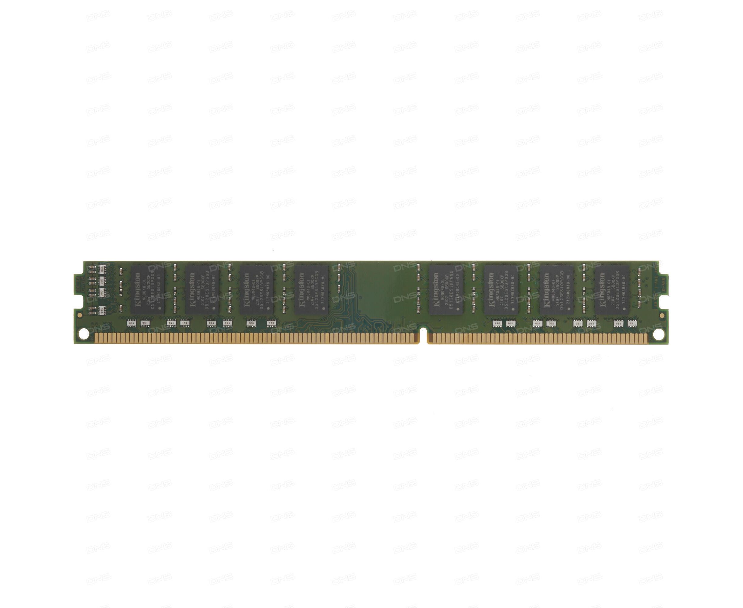 Память оперативная Kingston KVR16 LN11/8 WP 8 GB 1600 M Hz DDR3 L Non-ECC CL11 DIMM 1.35 V(Select Regions ONLY)
