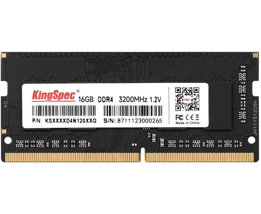 ОЗУ Kingspec KS3200 D4 N12016 G DDR4 16 Gb 3200 M Hz RTL SO-DIMM 204-pin 1.35 В