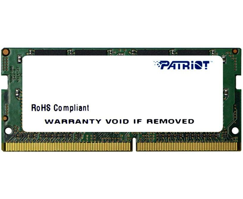RAM SO-DIMM 16 GB DDR4-2400 PC4-19200 Patriot Signature Line, CL17, 1.2 V, retail (PSD416 G24002 S)