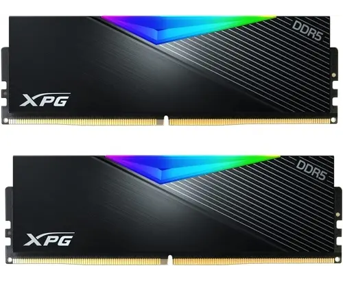 ОЗУ ADATA AX5 U7200 C3416 G-DCLARBK DDR5 32 Гб 16 Гб х 2 7200 МГц RGB черный