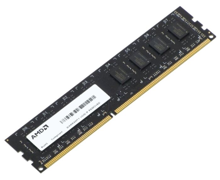 RAM 4 GB DDR3-1333 PC3-10600 AMD Radeon Value OEM, CL9, 1.5 V (R334 G1339 U1 S-UO)