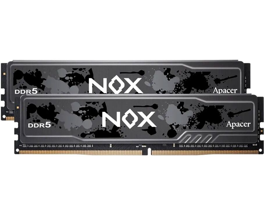 ОЗУ Apacer AH5 U32 G56 C522 MBAA-2 DDR5 32 GB Kit (2x16 Gb) 5600 MT/s CL40 NOX w/HS RP