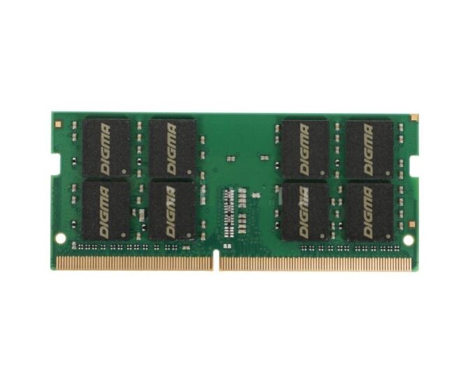 ОЗУ Digma DGMAS42666032 D DDR4 32 Gb 2666 M Hz RTL PC4-21300 CL19 SO-DIMM 260-pin 1.2 В dual rank