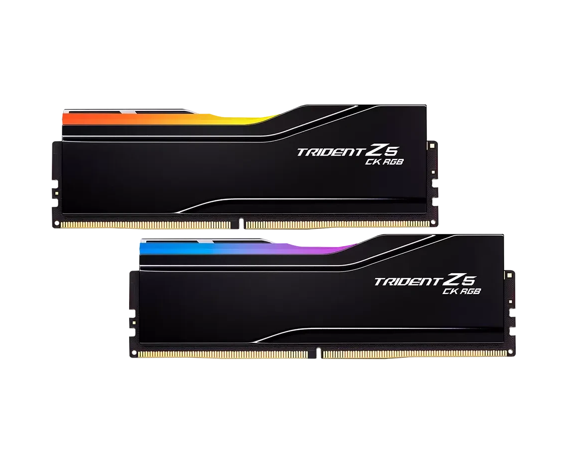 ОЗУ G.SKILL Trident Z5 CK RGB (F5-8800 C4255 H24 GX2-TZ5 CRK) 48 GB (2x24 GB) 8800 M Hz CL42 (42-55-55-140) 1.45 V DDR5 CUDIMM