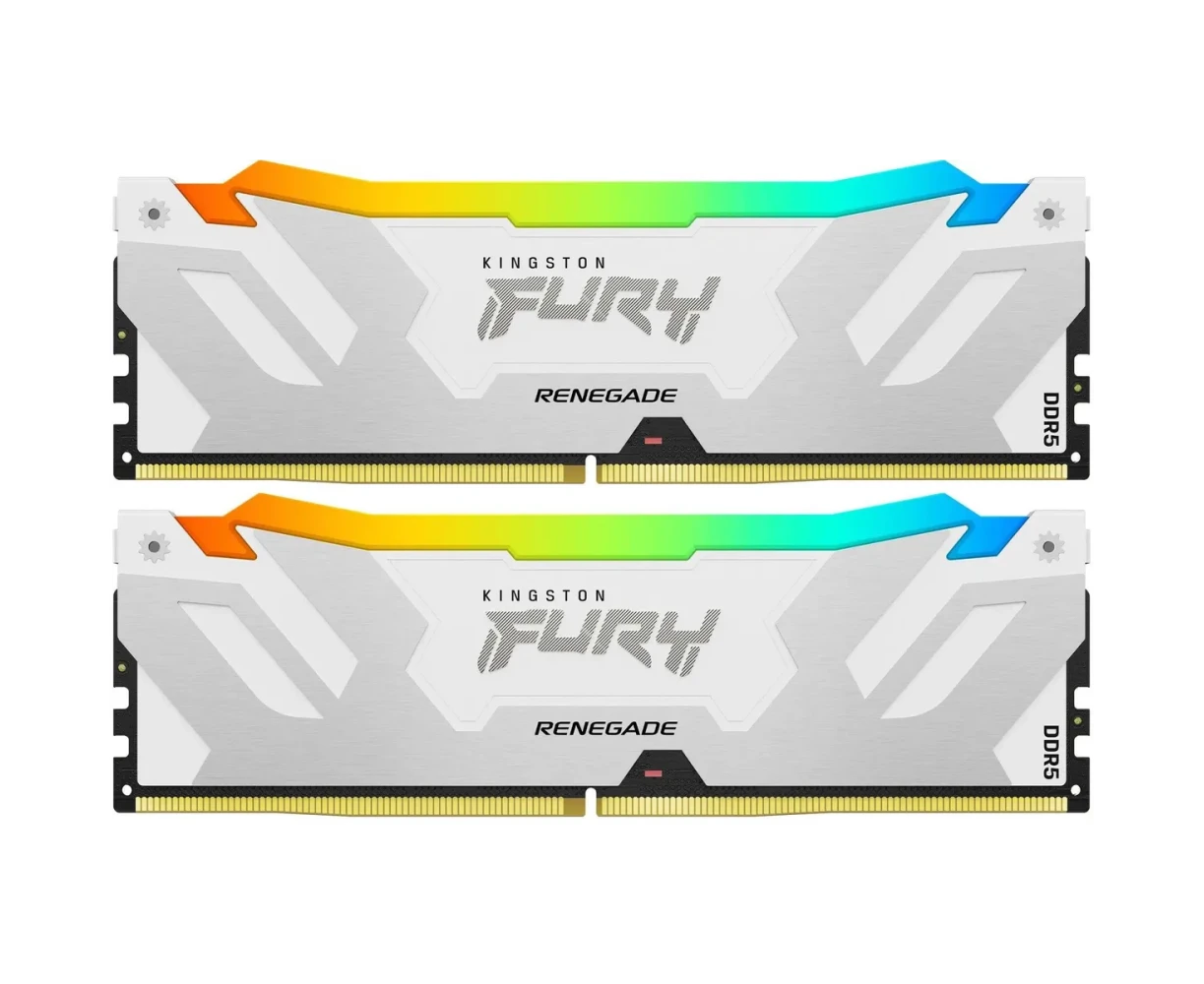 ОЗУ Kingston Fury Renegade XMP RGB KF564 C32 RWAK2-64 DDR5 2x32 GB 6400 M Hz RTL Gaming PC5-51200 CL32