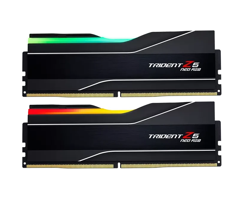 ОЗУ G.SKILL Trident Z5 Neo RGB (F5-6000 J3636 F16 GX2-TZ5 NR) 32 GB (2x16 GB) 6000 M Hz CL36 (36-36-36-96) 1.35 V DDR5