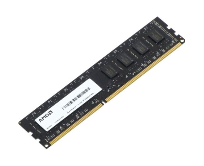 ОЗУ AMD Radeon R3 Value Series Black R338 G1339 U2 S-U 8 GB DDR3 1333 DIMM Non-ECC, CL9, 1.5 V, RTL