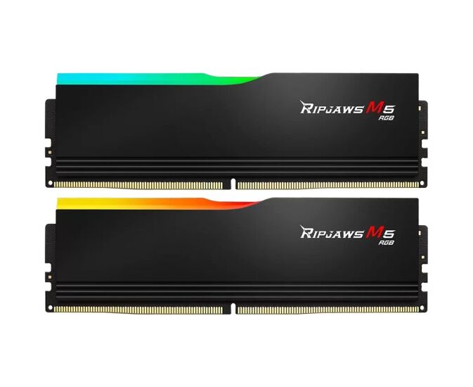 ОЗУ G.SKILL Rip Jaws M5 Neo RGB 32 GB (F5-6000 J2836 G16 GX2-RM5 NRK) (2x16 GB) DDR5 6000 M Hz CL28 (28-36-36-96) 1.40 V / Black