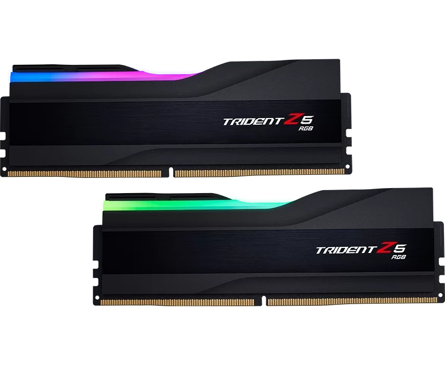 ОЗУ G.SKILL Trident Z5 RGB 128 GB (F5-6000 J3444 F64 GX2-TZ5 RK) (2x64 GB) DDR5 6000 M Hz CL34 (34-44-44-96) 1.35 V / Black