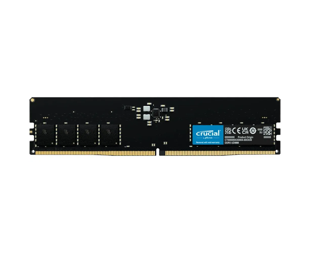 ОЗУ Crucial CT16 G56 C46 U5 T 16 GB DDR5 5600 DIMM Classic Non-ECC, CL46, 1.1 V, Tray