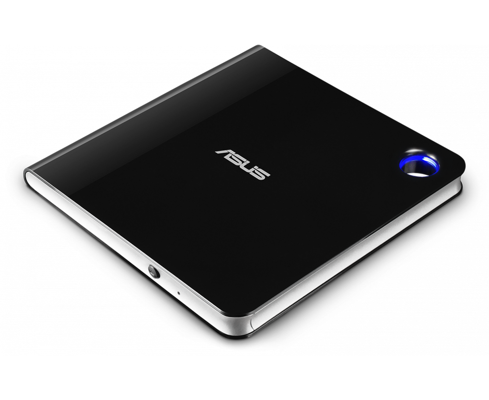 ODD ext BD±RW ASUS SBW-06 D5 H-U Black/Silver, USB3.0, Retail (SBW-06 D5 H-U/BLK/G/AS)