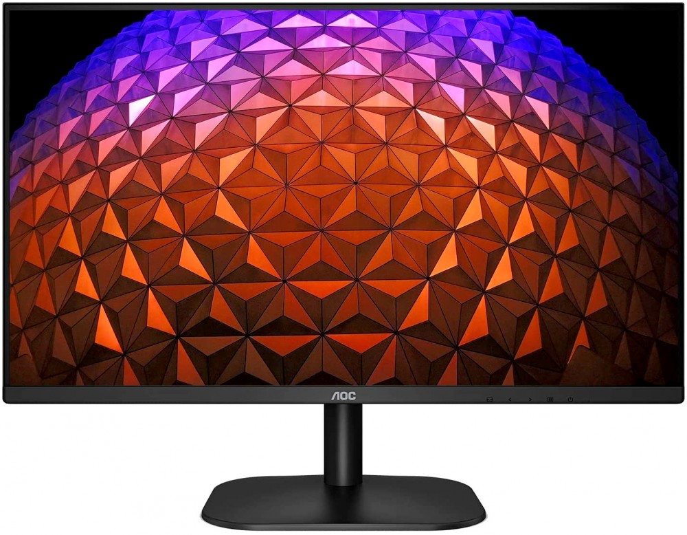 Монитор 27" AOC 27 B2 H Black, IPS, 1920x1080, 75 Hz, 7 ms, 178°/178°, 250 cd/m, 20 M:1, +HDMI 1.4