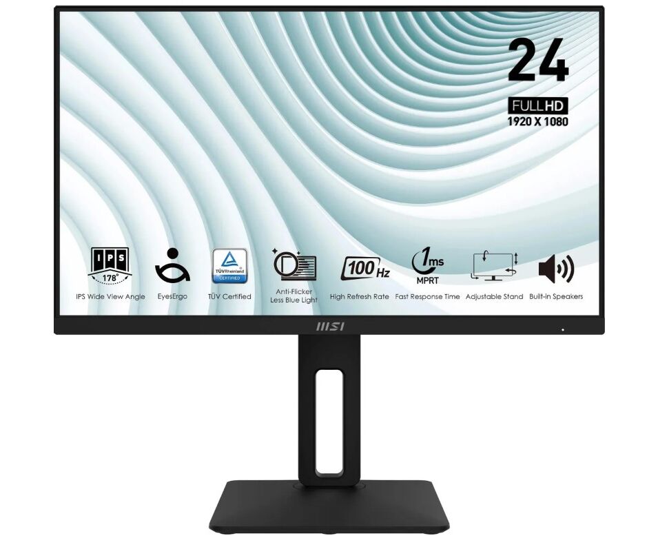 Монитор MSI Pro MP242 AP (9 S6-3 PA19 T-204) черный