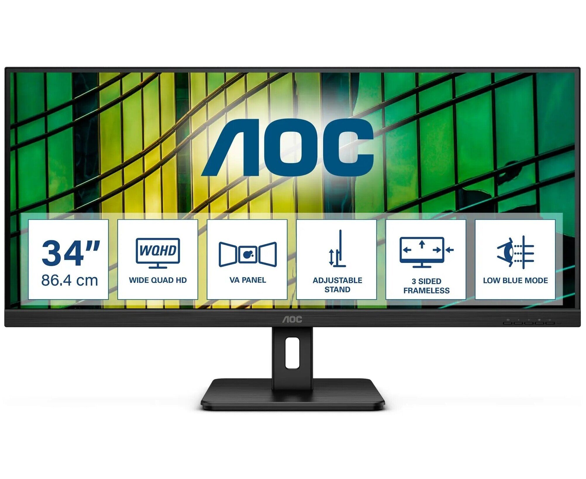 Монитор AOC u34e2m Black