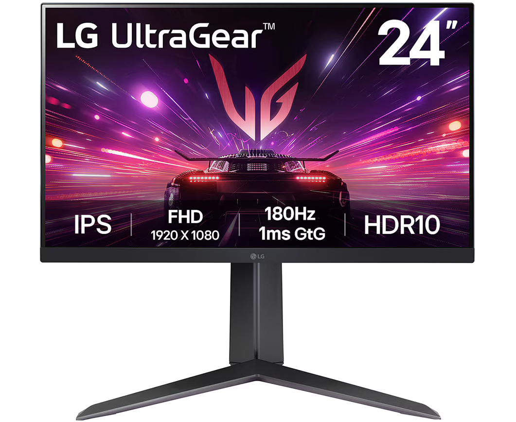 Монитор 23.8" LG 24 GS65 F-B 1920x1080 черный IPS FHD 180 Гц