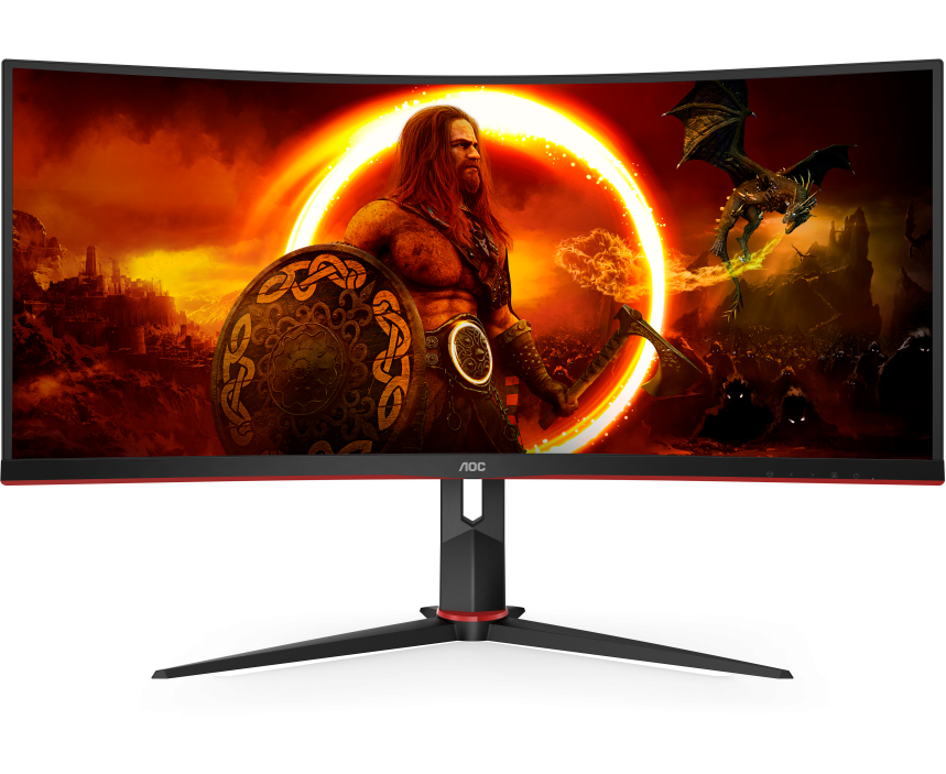 Монитор AOC CU34 G2 XP/BK Black-Red