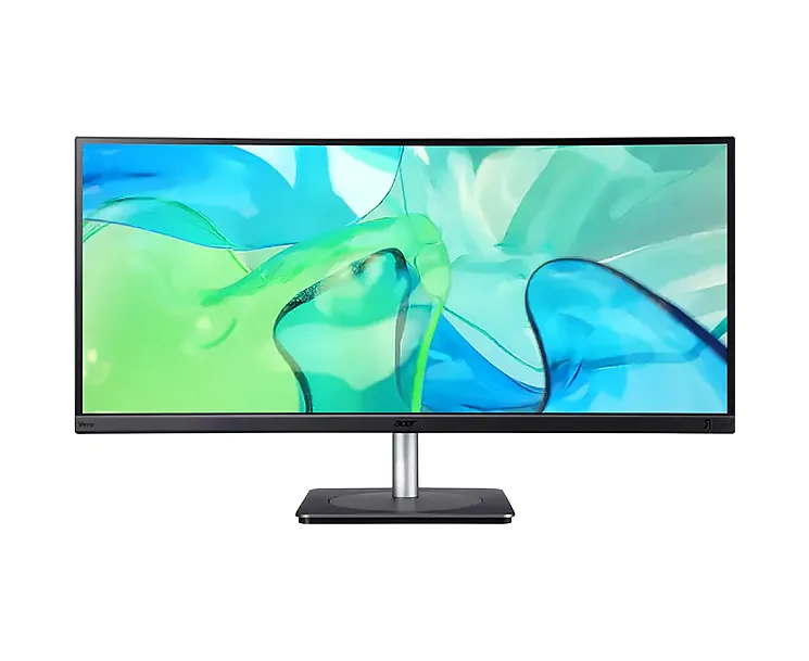 Монитор Acer CB343 CU Rbemiiphuzx UM.CB3 CD.001 34'' 3800 R, 21:9, IPS, UWQHD, 4ms, 300cd, 60 Hz, HDMI, DP, USB, USB-C, LAN, SPK, HAS