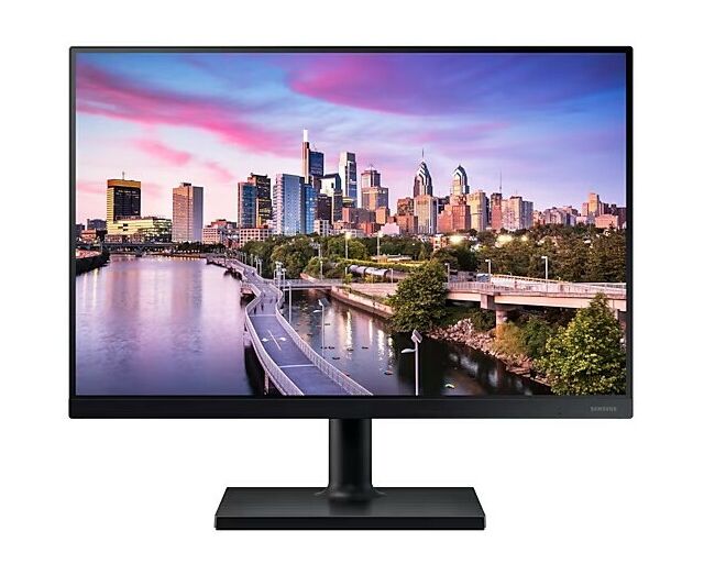 Монитор Samsung F24 T450 GY (LF24 T450 GYUXEN) черный