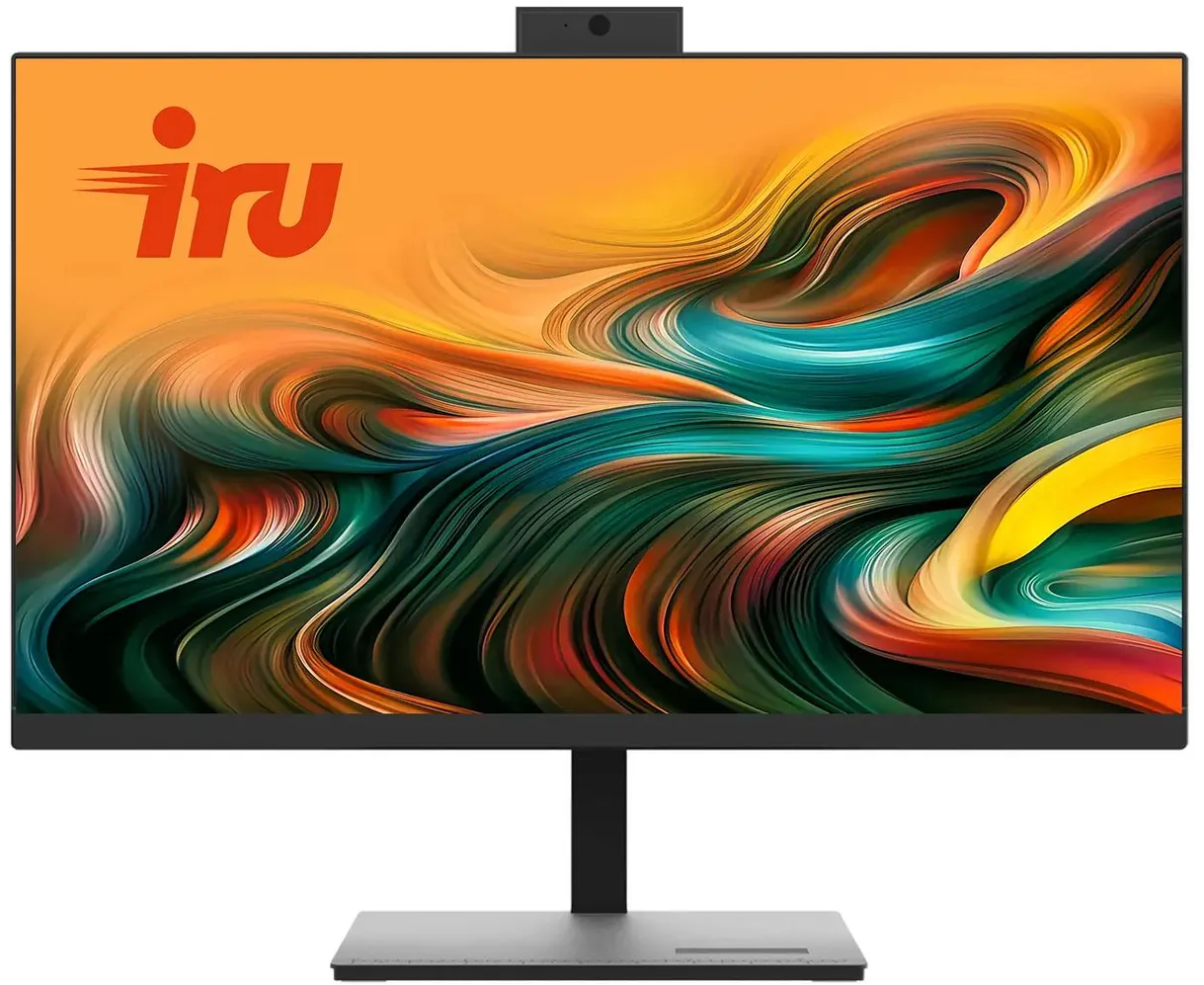 Моноблок IRU Tactio 23 IH6 PA (2105207) 23.8" Full HD i3 12100 (3.3) 16 Gb SSD256 Gb UHDG 730 CR Free DOS Gbit Eth Wi Fi BT Cam черный 1920x1080
