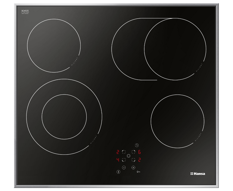 Электрическая варочная панель Hansa BHCI66706 черный