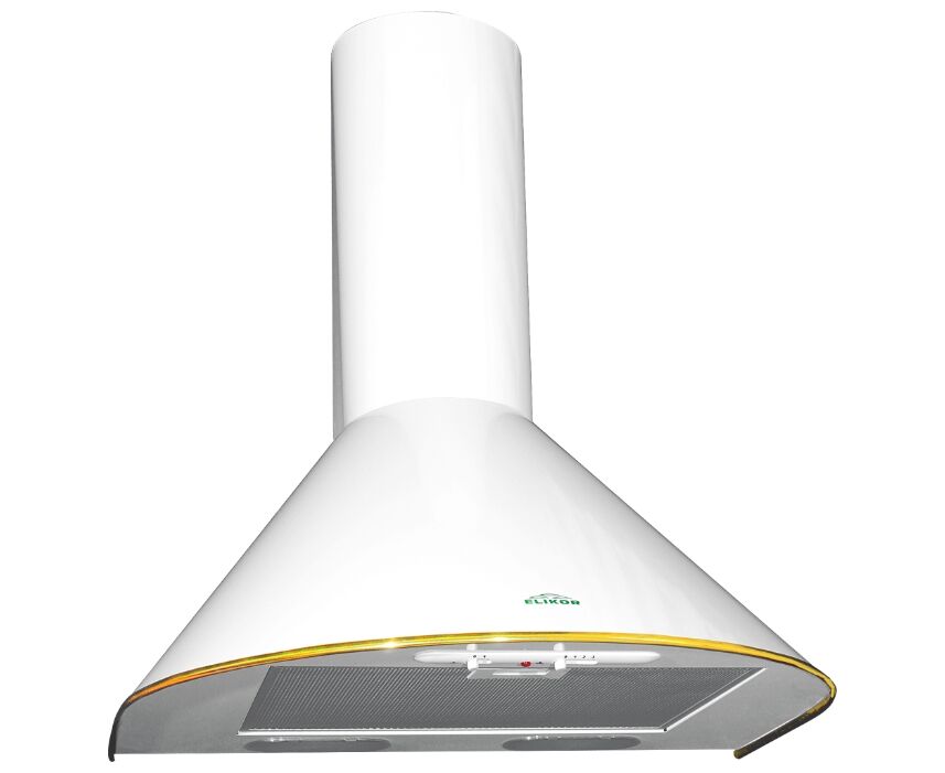 Вытяжка Elikor Эпсилон 50 П-430-П3 Л бел./зол.