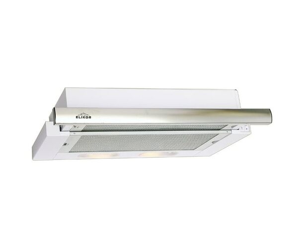 Вытяжка Elikor Интегра 60 П-400-В2 Л бел/нерж