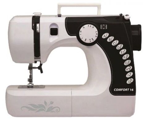 Швейная машина Comfort 16 (474342), электромеханическое управление, качающийся челнок, количесство операций: 12