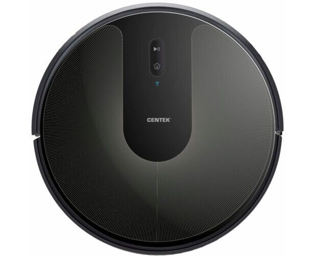 Робот-пылесос Centek CT-2721 2700 Па, 2600 Li-ion, сухая/влаж уборка, Wi-Fi, голос.управлен./пульт