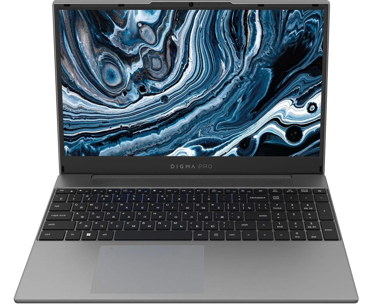 Ноутбук Digma Pro Breve (DN15 R7-ADXW02) Ryzen 7 5800 U 16 Gb SSD512 Gb AMD Radeon Vega 8 15.6" IPS FHD (1920x1080) Windows 11 Professional dk.grey