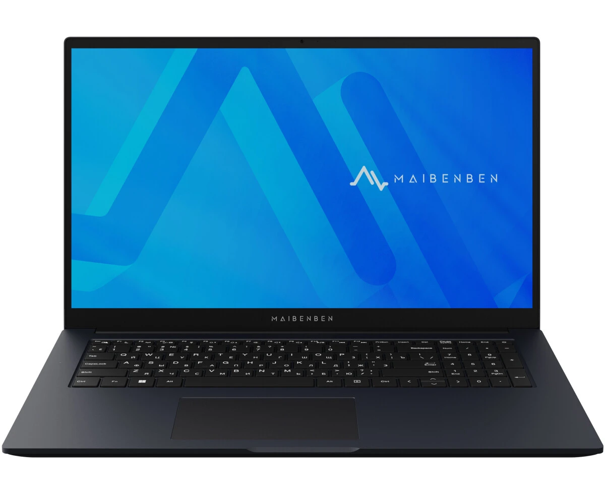 Ноутбук MAIBENBEN Medio M17 A M17 A-R758 UMF1 SLURE3 Ryzen 7 5825 U 16 Gb SSD 512 Gb AMD Radeon Graphics 17,3 FHD IPS Cam 45 Вт*ч Linux Синий