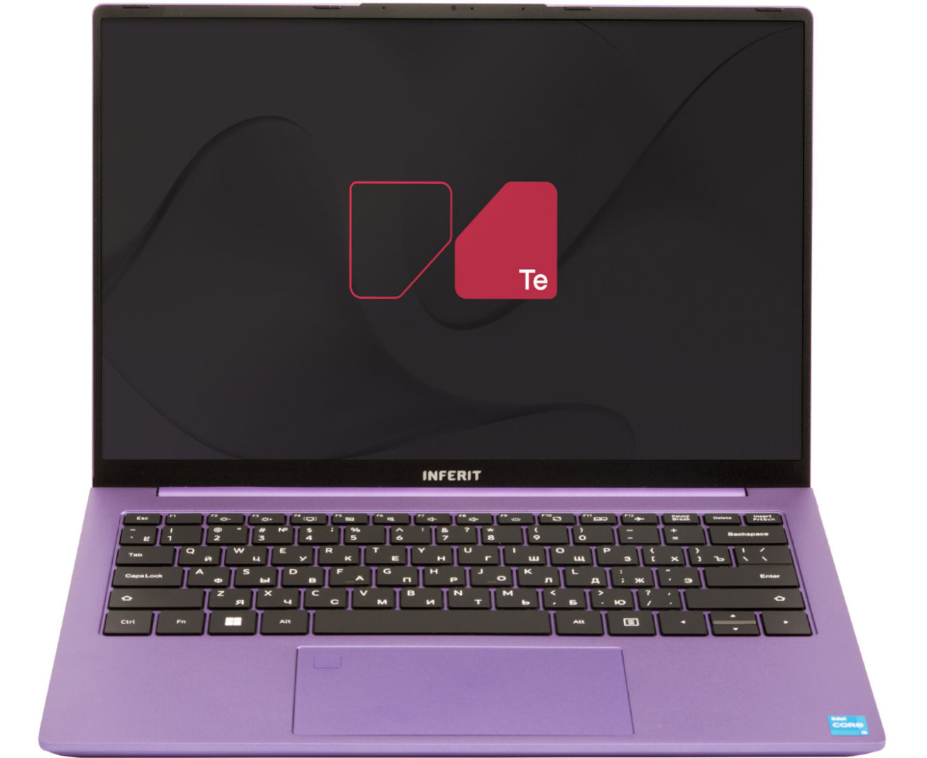 Ноутбук INFERIT Compact IFLTSI5 P3 CP11 14.1" 1920x1200 i5 1240 P1.7 Ghz/16384 Mb/512 SSD Gb/ Iris Xe Graphics/no Os1.2kg Violet