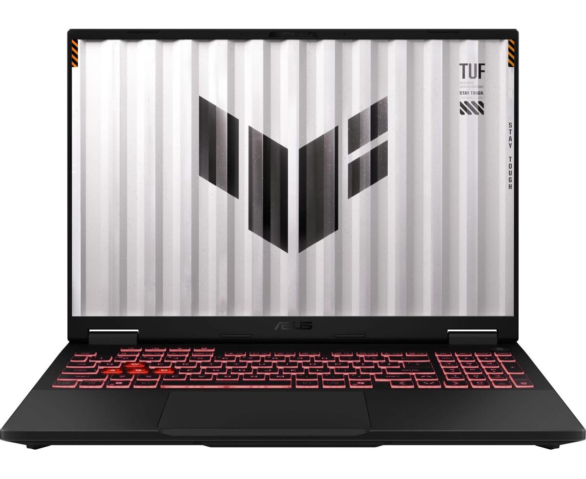 Ноутбук Asus TUF Gaming FA608 UM-RV096 (90 NR0 KV1-M006 V0) Ryzen 7 260/16 Gb/SSD512 Gb/RTX 5060 8 Gb/16"/IPS/WUXGA/no OS/grey