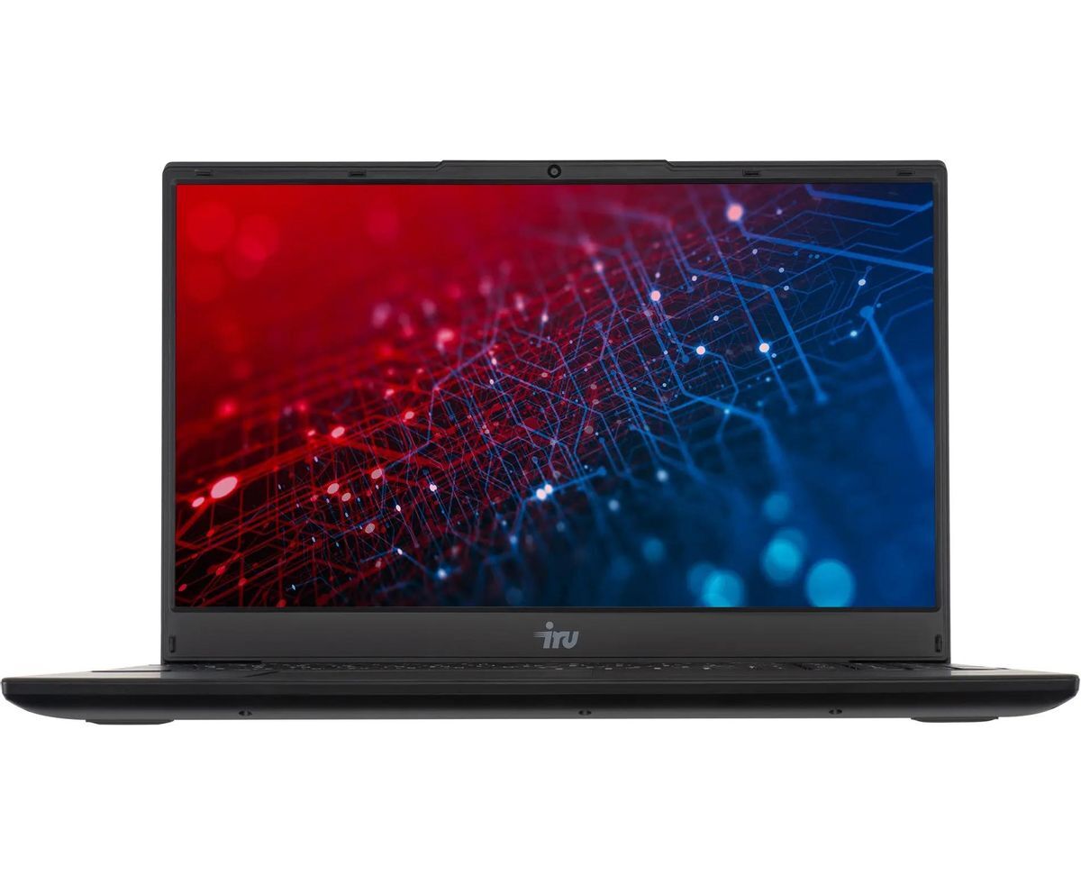 Ноутбук IRU Tactio 15 ALG (2044618) Core i5 1235 U 8 Gb SSD256 Gb Intel Iris Xe graphics 15.6" IPS FHD Windows 11 Pro black Wi Fi BT Cam
