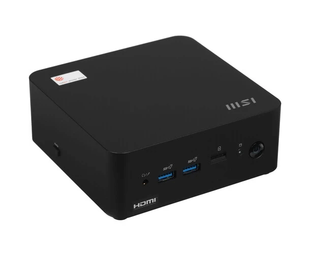 Неттоп MSI Cubi NUC 1 M-096 XRU (9 S6-B0 B111-096) Intel Core 5 120 U/8 GB/512 GB/Iris XE/WF6 E/BT5.3/120 W/Air Cooling/DOS, черный