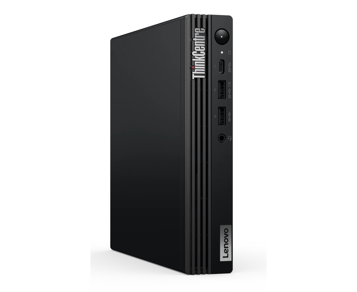 Неттоп Lenovo Think Centre Tiny M70q-5 slim (12 TD0041 UM) i7 14700 T (1.3) 16 Gb SSD512 Gb UHDG 770 W11 P Gbit Eth Wi Fi BT 135 W kb мышь клавиатура черный