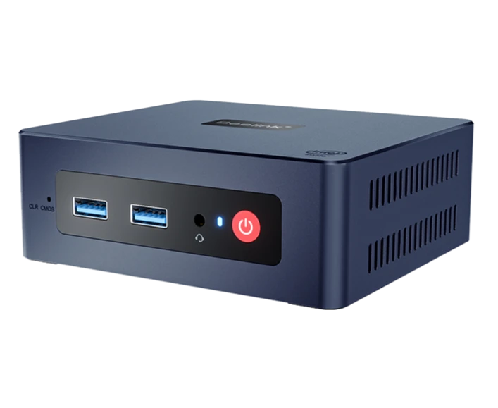 Мини ПК Beelink Mini S (BL/MINI S/N5095/8 G/128 G/Navy Blue) Intel Celeron N5095 Processor, 4 C/4 T, Intel UHD Graphics, 8 GB DDR4 RAM 128 GB SSD