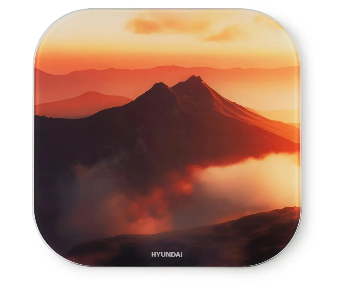 Весы напольные Hyundai H-BS03981 оранжевый