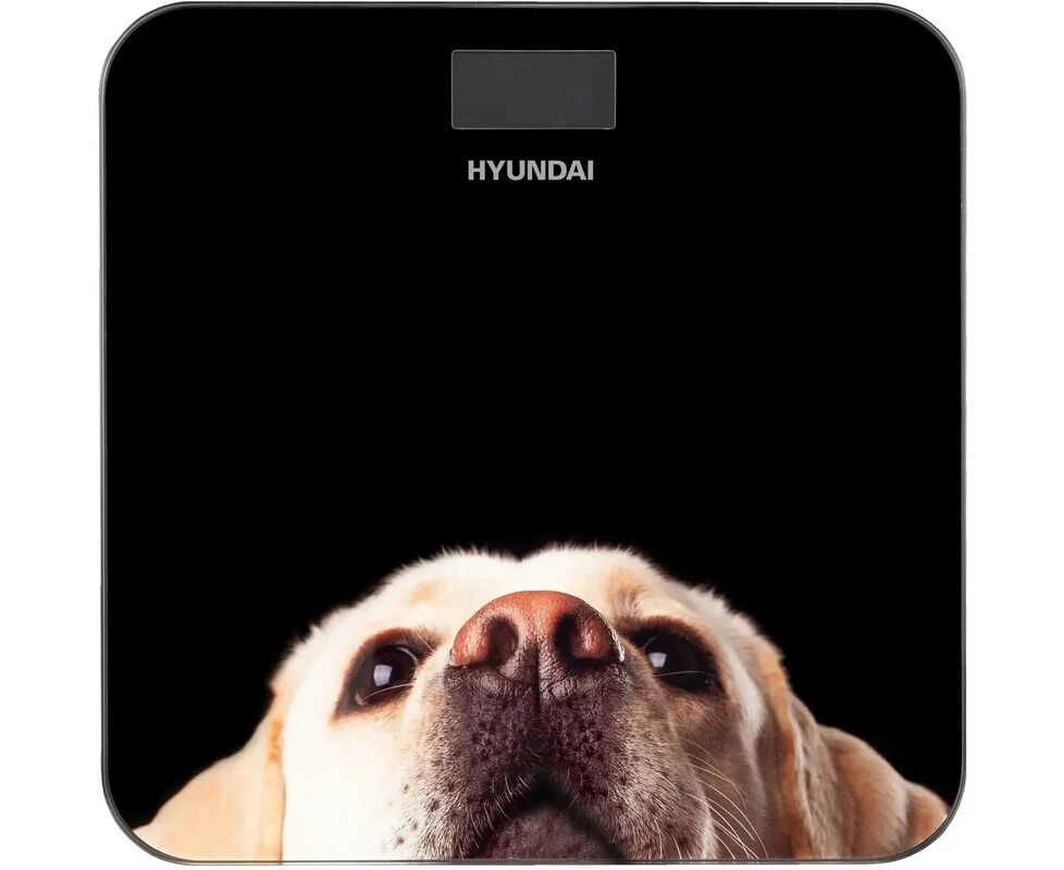 Весы напольные Hyundai H-BS03674 черный